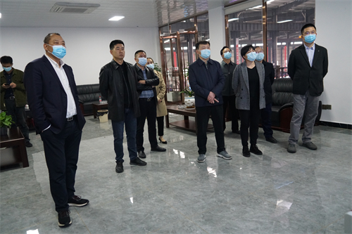 2021-11-20省發(fā)改委來(lái)張家界萬(wàn)眾實(shí)業(yè)集團(tuán)有限公司調(diào)研工作(省辦公室主任夏文斌、市發(fā)改委黨組書(shū)記龍維務(wù)）